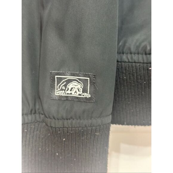 Lurking Class "Protect Your Peace" Cobra Snake Camo Hooded Black Jacket Men's L - Picture 5 of 13